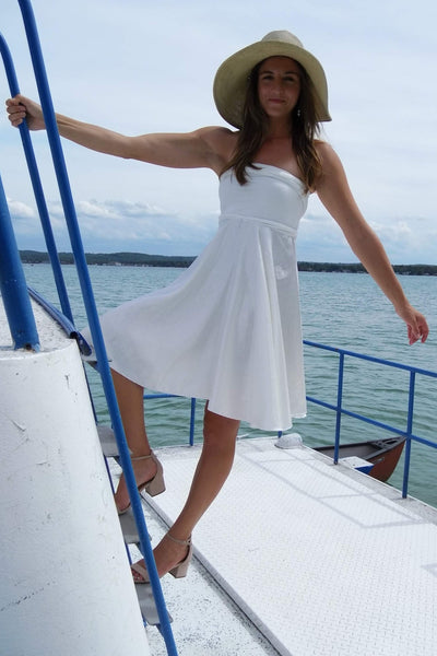 Natural Avita Infinity Dress