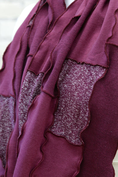 Burgundy Bliss Infinity Scarf