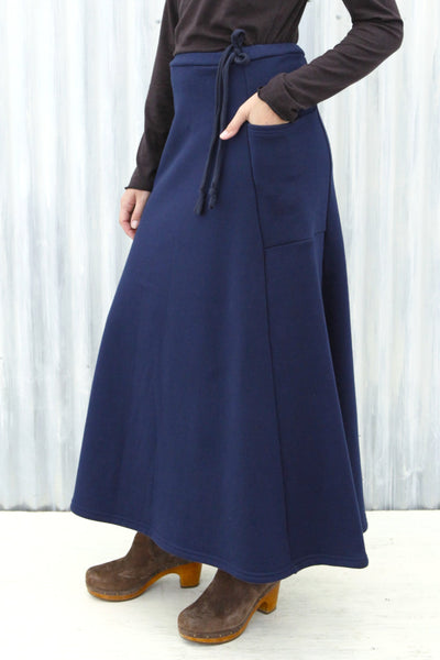 Navy Nadia Skirt