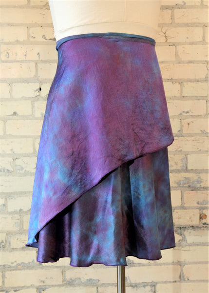 Hand Dyed Silk Wrap Skirts