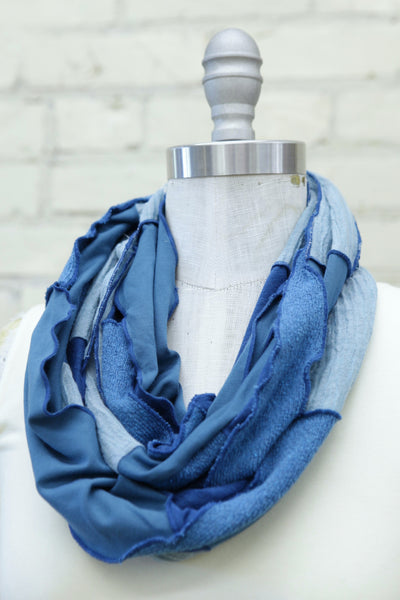 Ocean Wave Infinity Scarf