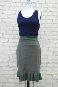 Olive Mary Pencil Skirt