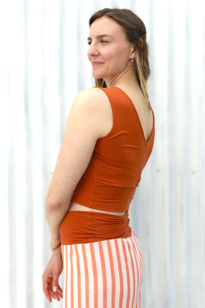 Orange Kailey Bra