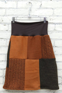 Pumpkin Sweater Skirt