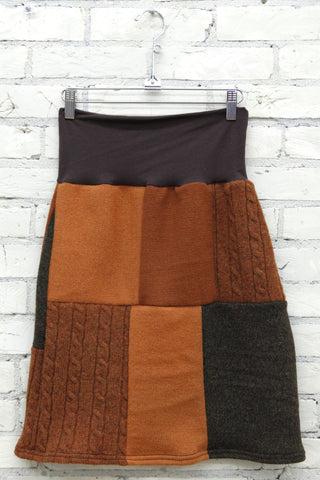 Pumpkin Sweater Skirt