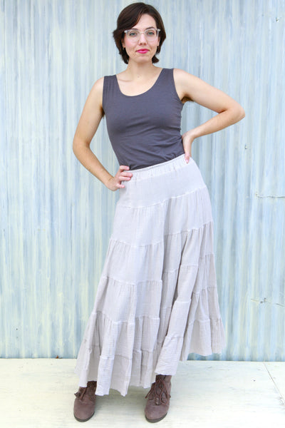 Marble Peasant Skirt