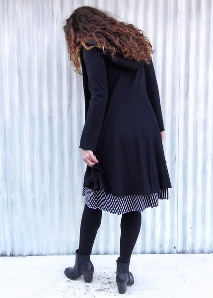 Black Virginia Dress Coat