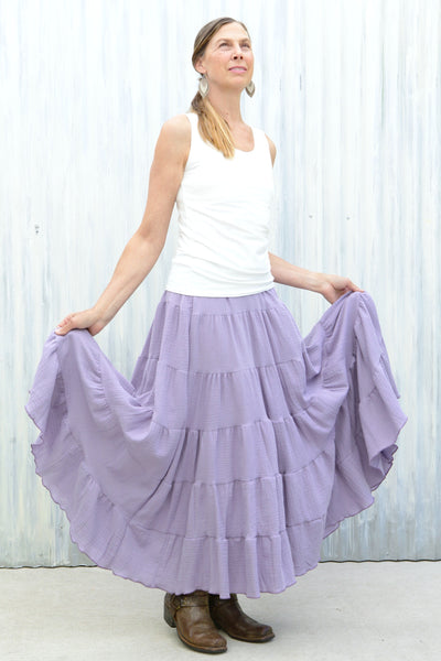 Lavender Peasant Skirt