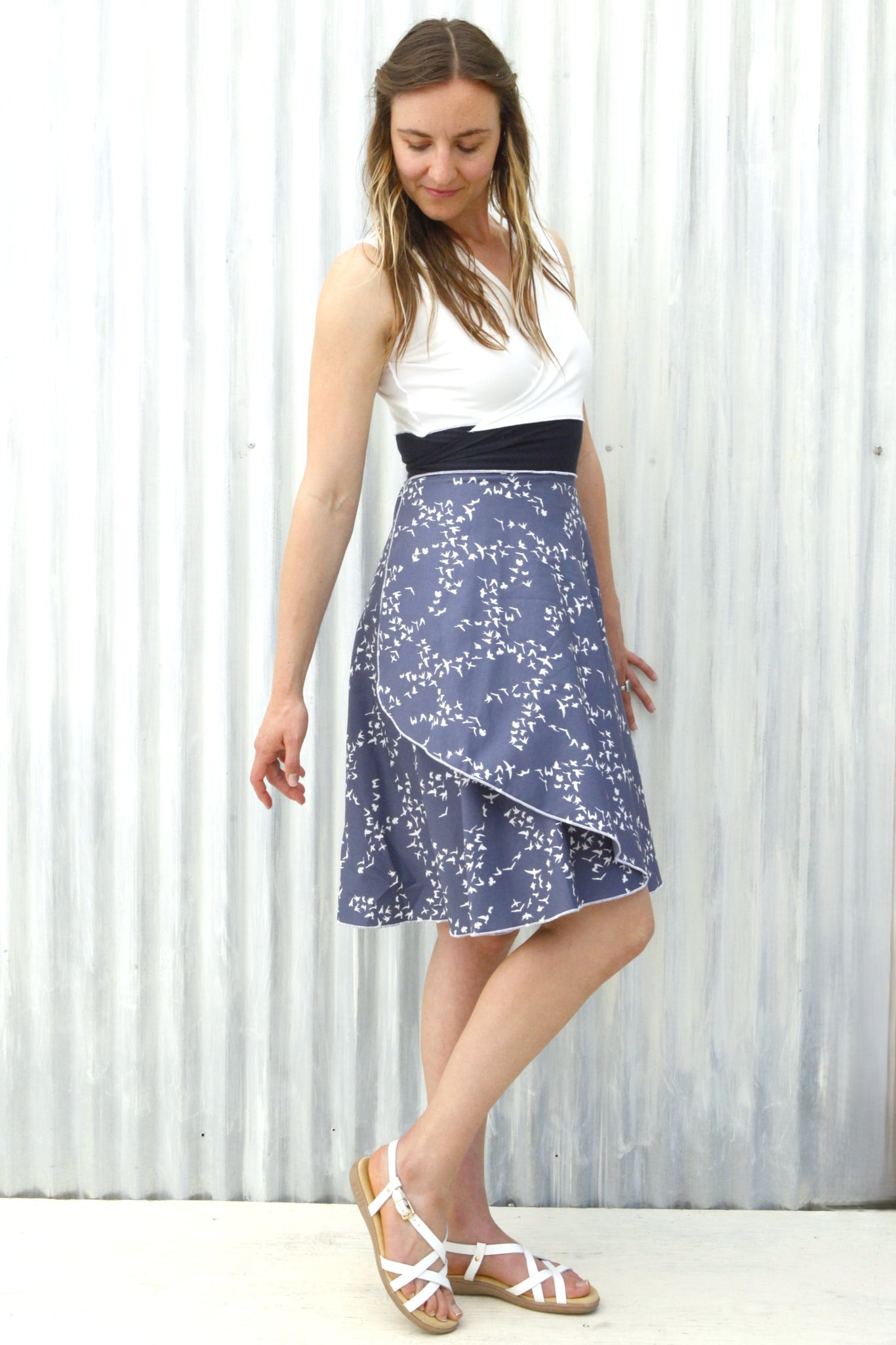 Bluejay Wrap Dress