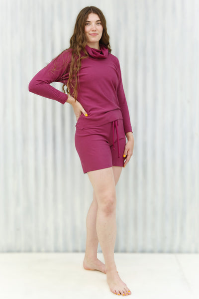 Boysenberry Luxury Lounge Top