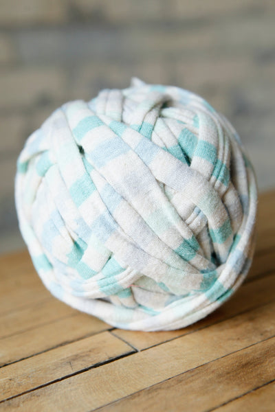 Stripe Fabric Yarn Ball