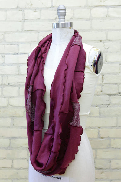 Burgundy Bliss Infinity Scarf