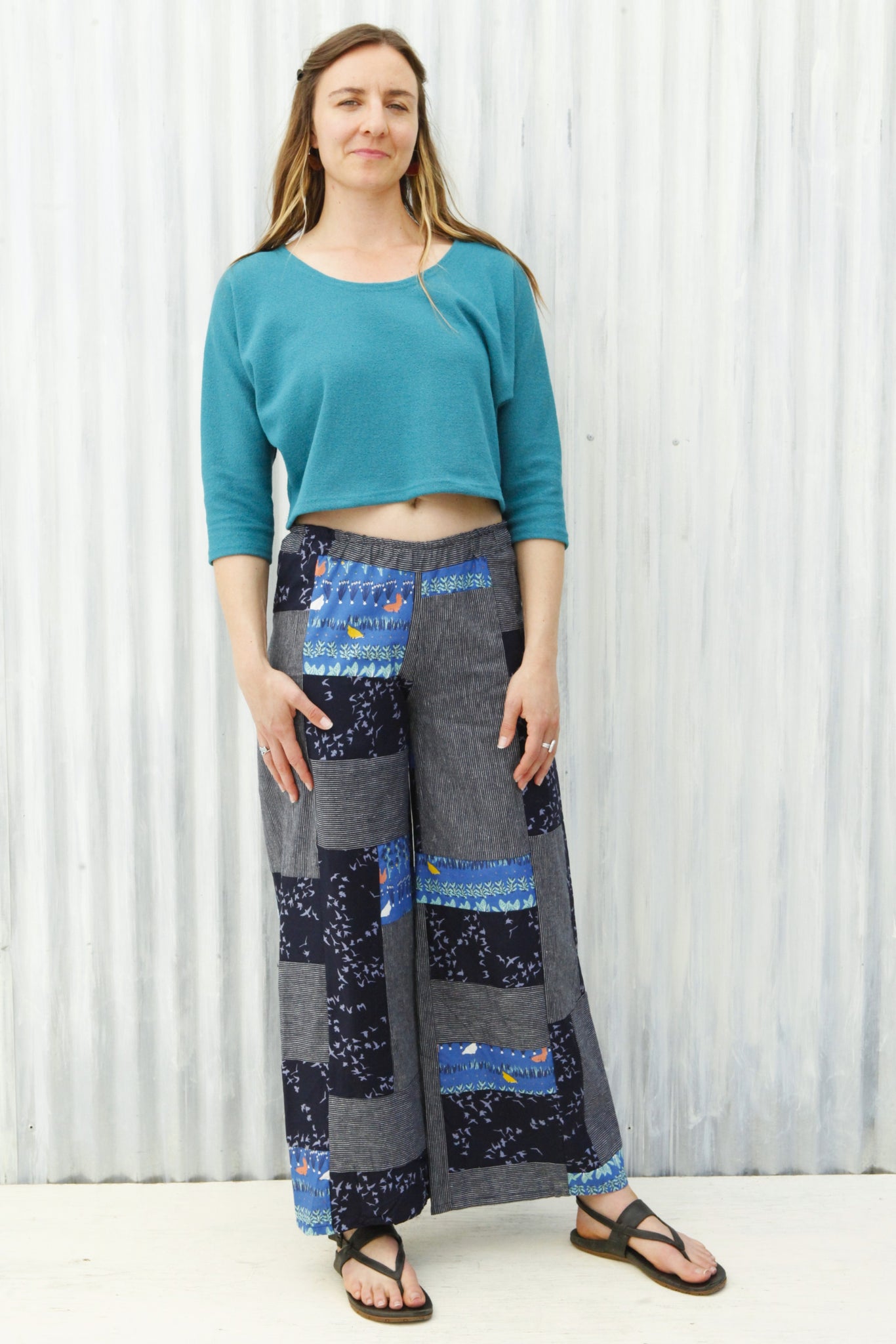 Chicken Patchwork Pants
