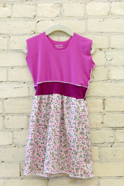 Pink Flower Dress (3-5 Years)