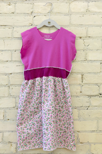 Pink Flower Dress (6-8 Years)
