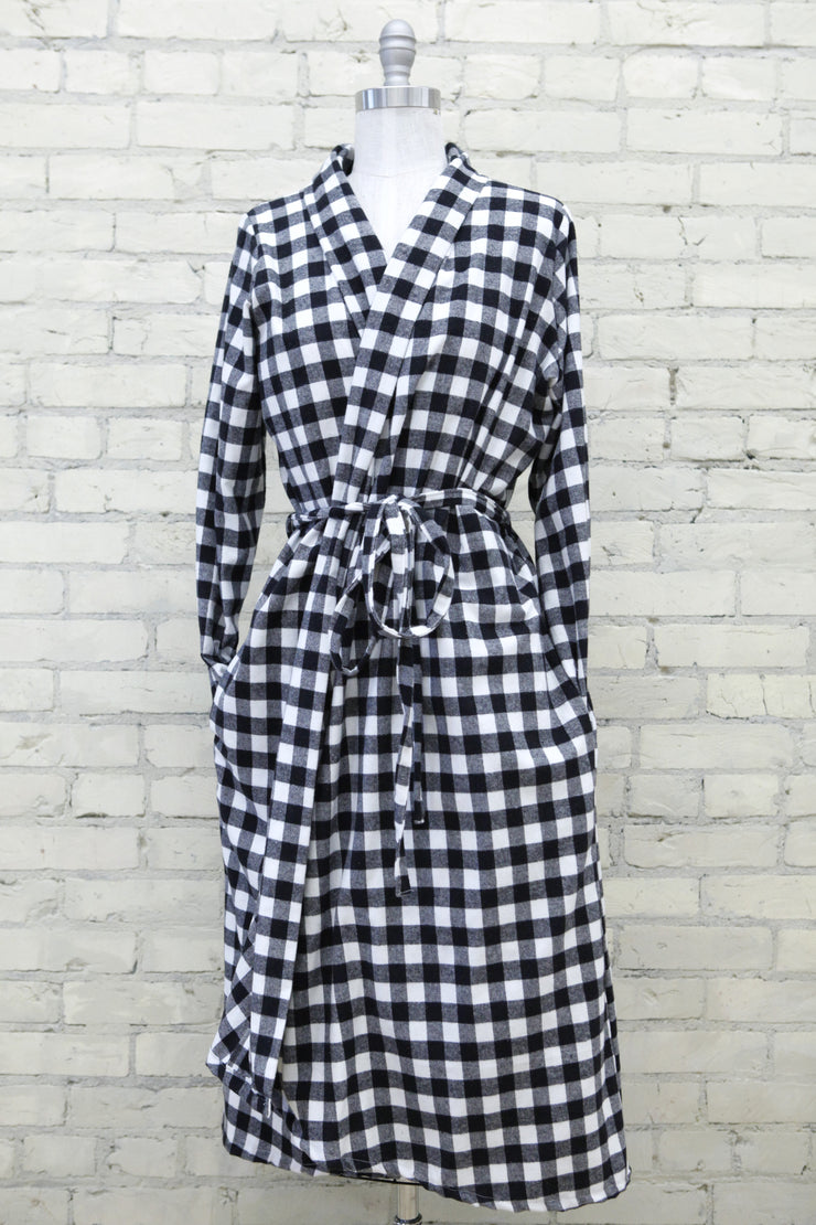 Plaid Robe