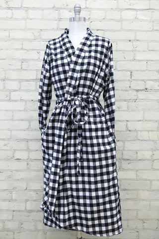 Plaid Robe