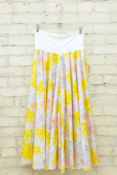 Yellow Rose Palazzo Capris (M, Prototype)