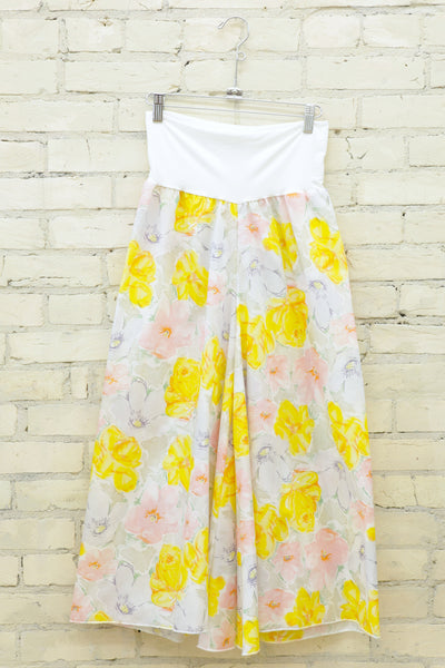 Yellow Rose Palazzo Capris (M, Prototype)