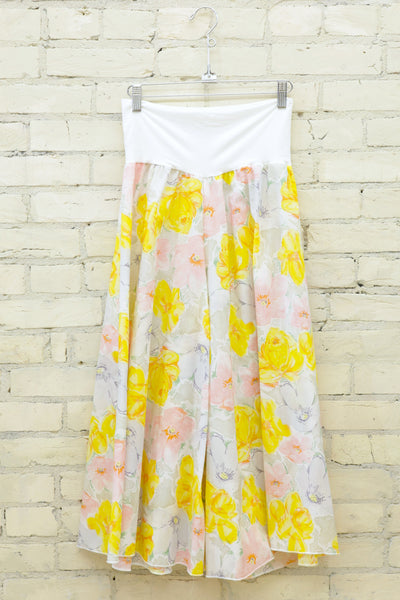 Yellow Rose Palazzo Capris (M, Prototype)