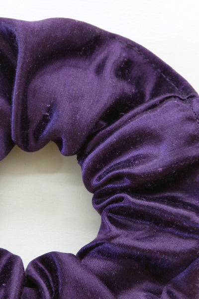 Fancy Amethyst Scrunchie