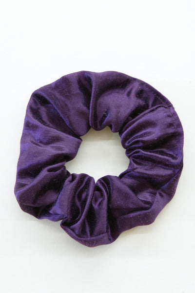 Fancy Amethyst Scrunchie