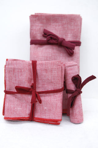 Red Denim Napkins