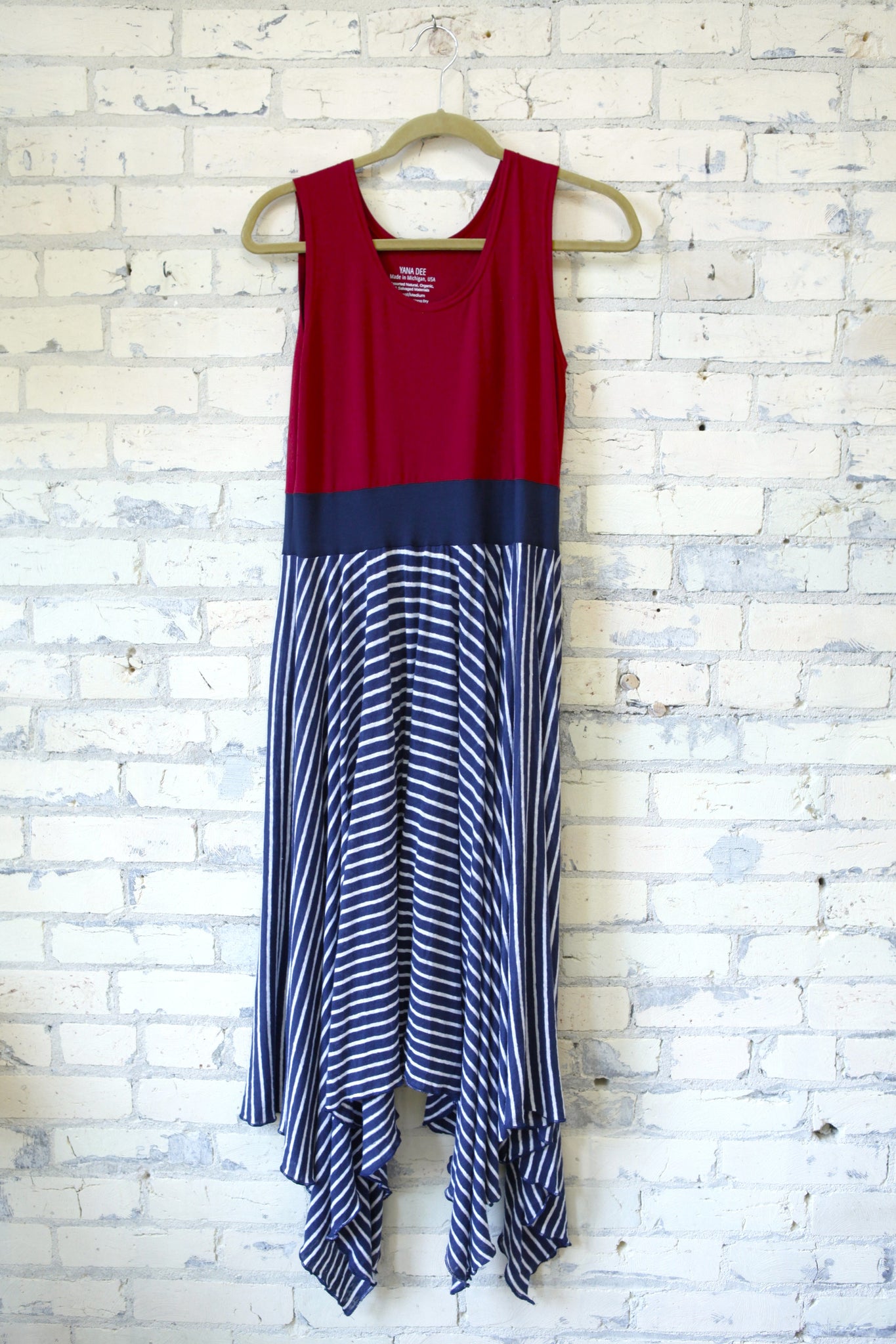 Red White & Navy Pixie Dress