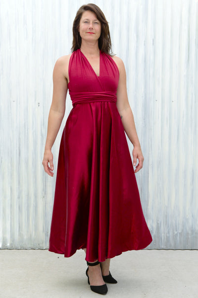 Red Adamine Infinity Dress