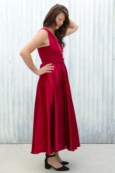 Red Adamine Infinity Dress