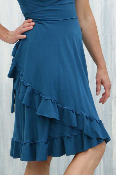 River Jasper Wrap Dress