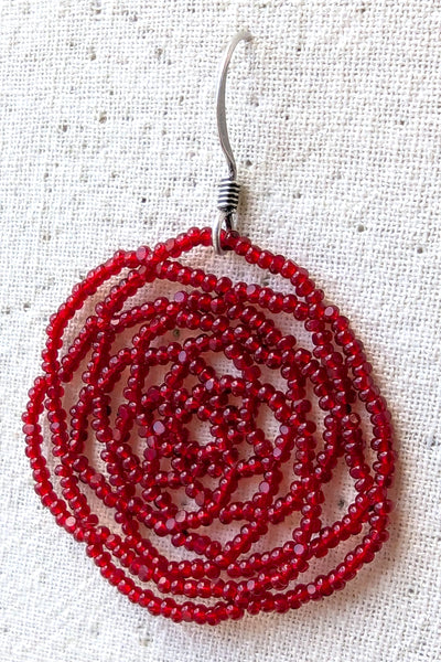 Ruby Earrings