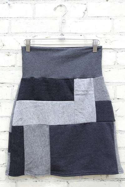 Charcoal Sweater Skirt