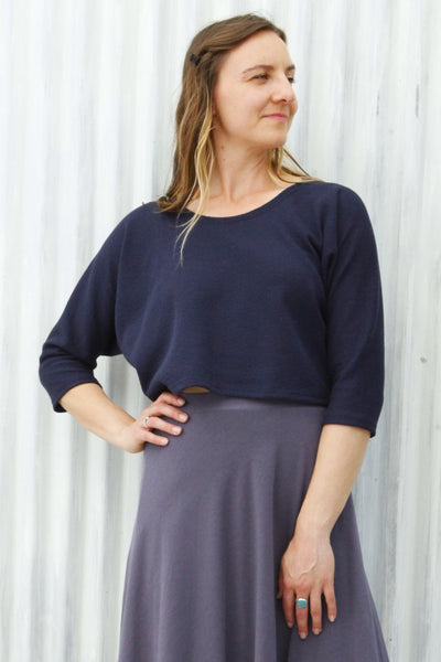 Navy Felix Top