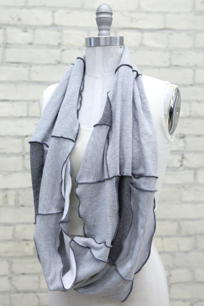 Silver Wolf Infinity Scarf