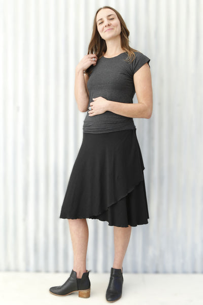 Black Clover Wrap Skirt