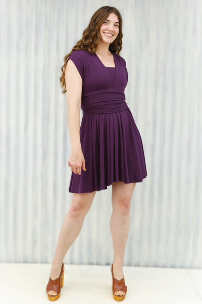 Amethyst Ayla Infinity Dress