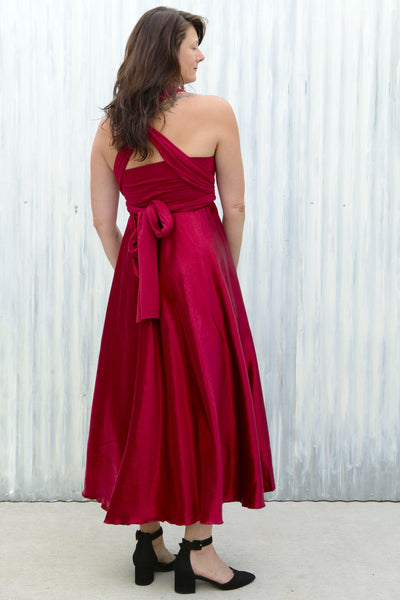 Red Adamine Infinity Dress