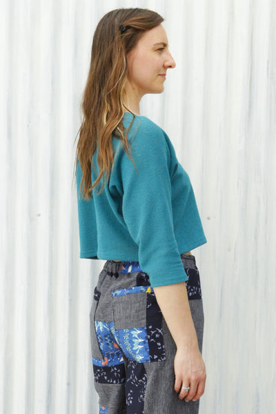 Teal Felix Top