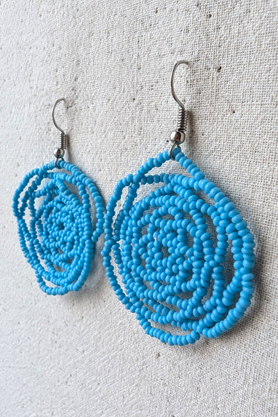 Aqua Earrings