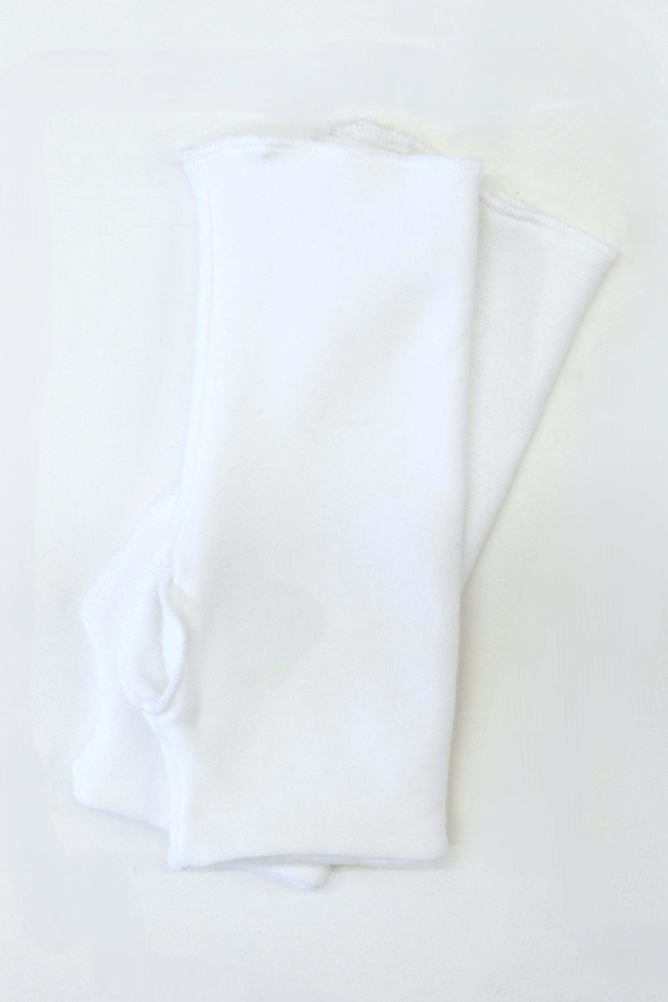 White Lucky Arm Warmers