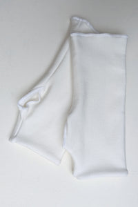 White Lucky Arm Warmers