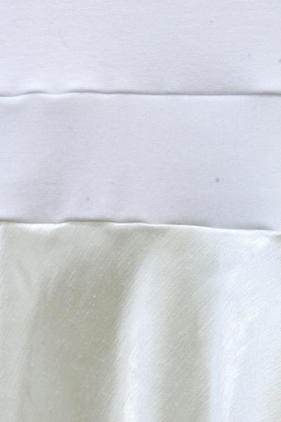 XS White Veronica Wrap Dress (as is)
