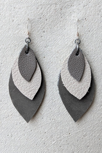 Silver Wolf Earrings