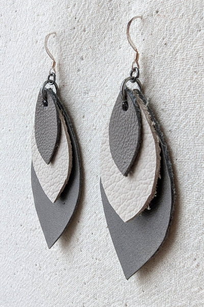 Silver Wolf Earrings