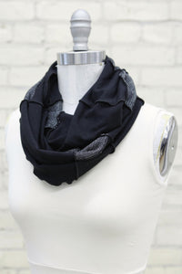 Black Alex Infinity Scarf