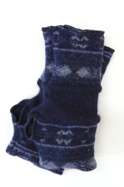 Winter Blues Arm Warmers