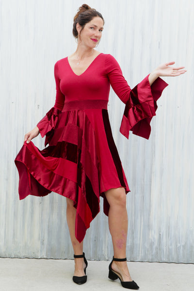 Queen of Diamonds Pixie Dress