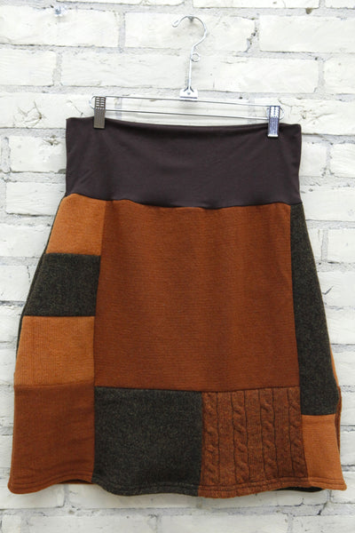 Pumpkin Sweater Skirt