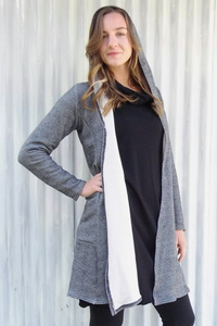 Dark Gray Alexandra Duster